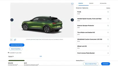 Ford’dan Şok Karar! Mustang Mach-E’de Ön Bagaj Artık Parayla