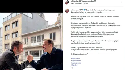 Ufuk Özkan’ın Kardeşi Umut Özkan Yangın Paniğini Anlattı! 'Son Anda Evden Çıktık'