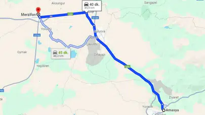 Kısa Mesafe Büyük Kolaylık: Amasya Merzifon Yolunda Ulaşımın Yeni Dengesi