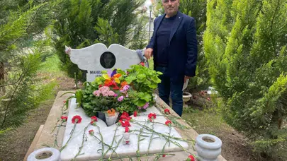 10 yaşındaki Mahra unutulmadı: Arkadaşları mezarı başında buluştu