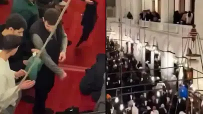 İstanbul’da geceyi sarsan eylem: Fatih Camii’nde bırakılan başörtülerinin altından çarpıcı mesaj çıktı