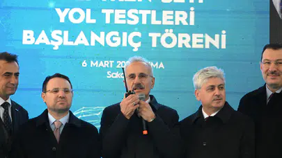 225 Km hızlı milli elektrikli hızlı tren test sürüşlerine başladı