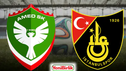 AMEDSPOR-İSTANBULSPOR MAÇI CANLI İZLEME BİLGİLERİ! (11 Mart) Saat kaçta ve hangi kanalda?