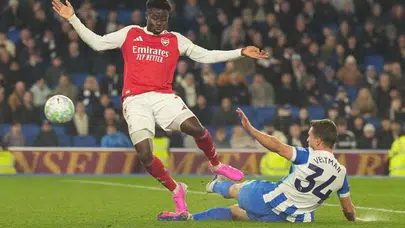 BRİGHTON-ARSENAL MAÇINDA GOLÜ KİM ATTI! Maç sonucu ne oldu, 3 puanı kim aldı?