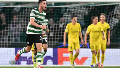 Sporting Lizbon’dan tarihi geri dönüş: 5 golle çeyrek final