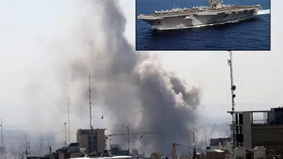 Orta Doğu’da gerilim tırmanıyor, ABD’nin dev savaş gemisi bölgeye hareket etti