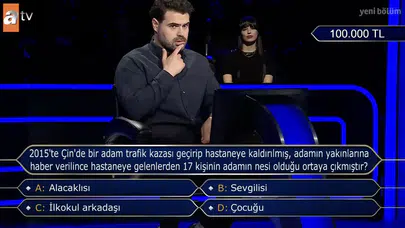 2015 Çin'de bir adam trafik kazası geçirip hastaneye kaldırılmış adamın yakınlarına haber verilince hastaneye gelenlerden 17 kişi adamın nesi çıkmıştır?
