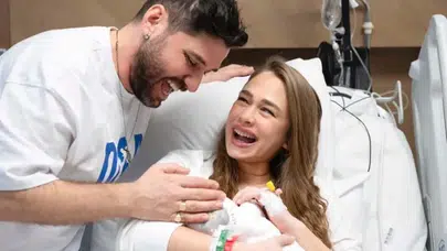 Begüm Öner anne oldu! Kızlarının adını ilk kez açıkladı