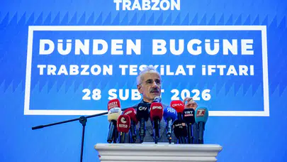 Bakan Uraloğlu’ndan Trabzon’a raylı sistem müjdesi!