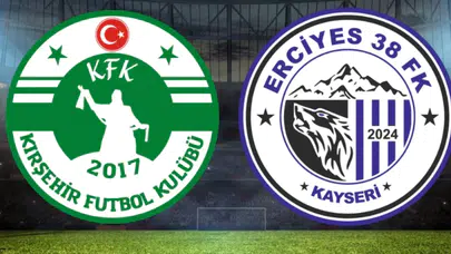 ERCIYES 38 FK – KIRŞEHIR FK MAÇI NE ZAMAN? Saat kaçta, hangi statta oynanacak, canlı skor nereden takip edilir?