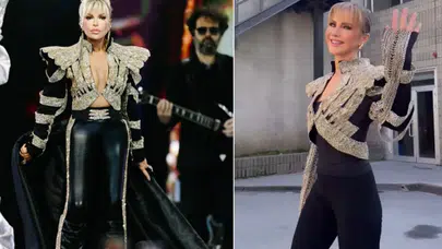 Miras değil, emanet! Ajda Pekkan’ın efsane ceketi Ece Erken’in üzerinde