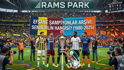 Doğduğunuz yıl kim şampiyondu? 1980'den 2025'e Süper Lig'in altın listesi!