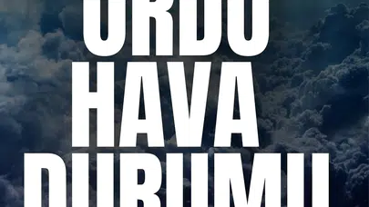 Ordu hava durumu son dakika! 1 Nisan Çarşamba yağış ihtimali var mı, sıcaklık kaç derece olacak?