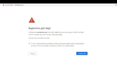 Bağlantınız gizli değil hatası nasıl çözülür 2026! Ne anlama gelir, neden olur, nasıl düzelir?