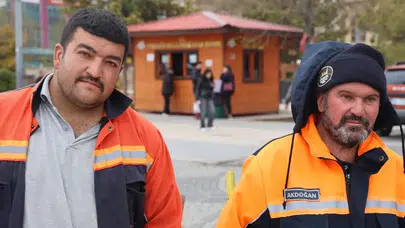 Süpürgeyi bıraktı, emaneti kaptığı gibi polise gitti: Helal olsun Yaşar Akdoğan!