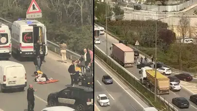 Kartal’da dehşet dakikaları: Motosikletli sürücü ölümden döndü!