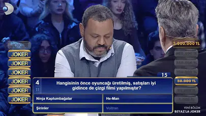 Hangisinin önce oyuncağı üretilmiş, satışları iyi gidince de çizgi filmi yapılmıştır? Beyaz'la Joker sorusu!