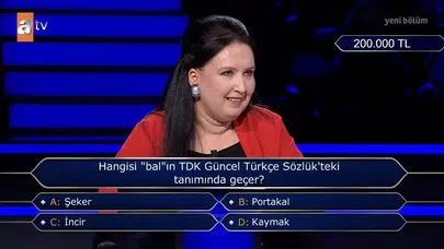 Hangisi balın TDK Güncel Türkçe Sözlük'teki tanımında geçer?