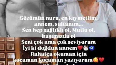 'Bugünlere geldiysem sayende...' Derya Uluğ annesinin doğum gününü kutladı!
