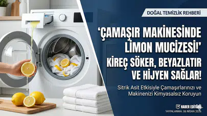 Beyazlar Kar Gibi Olacak: Çamaşır Makinesinde Limon Mucizesi