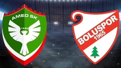 Amedspor - Boluspor maçı hangi Kanalda, saat kaçta? TRT Spor şifresiz ve canlı izle!