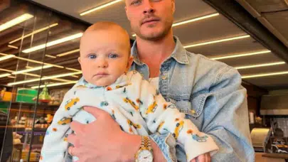 Kuruluş Osman’ın yıldızı Burak Çelik’ten iç ısıtan baba-oğul pozu