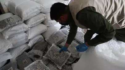 Sınırda nefes kesen operasyon: Milyonlarca uyuşturucu hap böyle ele geçirildi