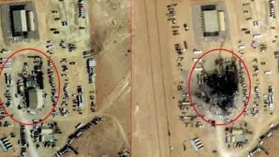 Trump 'bitti' dedi istihbarat duruyor dedi: İran’ın gizli cephaneliği uyduya yakalandı!