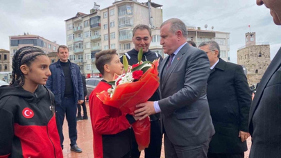 Sinop Şehir Stadı törenle açıldı: Modern tesisleşmede yeni bir adım