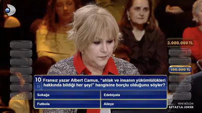 Fransız yazar Albert Camus, 'ahlak ve insanın yükümlülükleri hakkında bildiği her şeyi' hangisine borçlu olduğusunu söyler