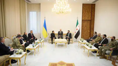 Şam'da tarihi diplomasi trafiği: Bakan Fidan, Şara ve Zelenski ile Masada!