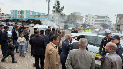 İhbar sahte, sevgi gerçek! Akçakale polisine konfetili 'kavga' tuzağı...