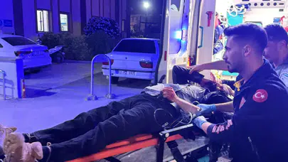 Kahta'da kamyonet ile motosikletin çarpıştığı kazada bir kişi ağır yaralandı!