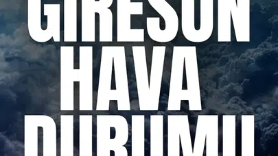 Giresun hava durumu 7 Nisan Salı! Bugün yağmur yağacak mı, hava kaç derece olacak?