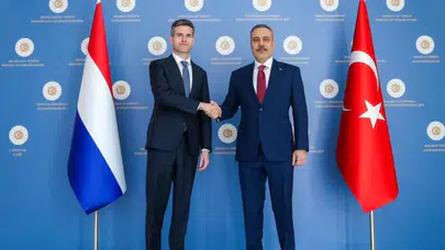 Gözler Ankara’daydı! Bakan Fidan ve Hollandalı Mevkidaşı Brendsen bir araya geldi