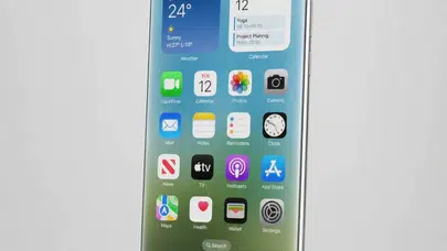 iPhone'un 20. yılına 'sıvı cam' devrimi! Çerçeveler tamamen yok oluyor