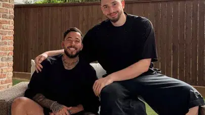 ABD’de Türk gecesi: Mahmut Orhan, Alperen Şengün’ü ziyaret etti