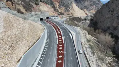 40 viraj tarih oldu: Çorum-Laçin arası artık sadece 15 dakika!