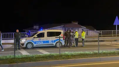 Ereğli'de polisten kaçan alkollü sürücü ekip aracına çarptı!