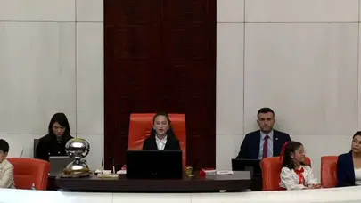 23 Nisan özel oturumuna damga vuran konuşma: Geleceğin Türkiye’sini o çizdi!