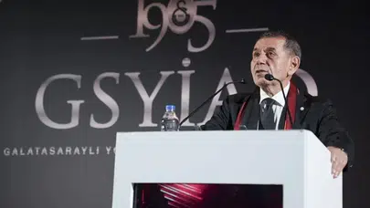 Dursun Özbek’ten GSYİAD galasında gövde gösterisi: 'Yolumuzdan dönmeyeceğiz!'