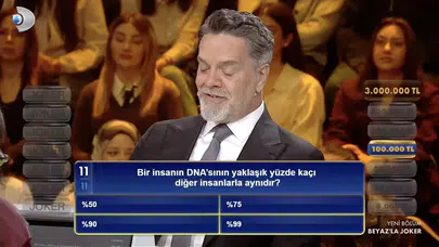 Bir insanın DNA’sının yaklaşık yüzde kaçı diğer insanlarla aynıdır? %50 mi %75 mi %55 mi %99 mu?