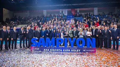 Ziraat Bankkart 16 yıl sonra Kupa Voley şampiyonu oldu!