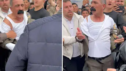 Muşspor gecesinde izdiham: Fenomen isim Tıvorlu İsmail sinir krizi geçirdi!