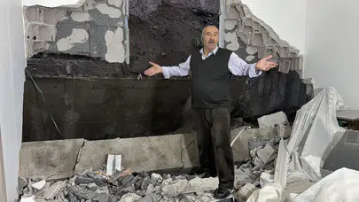 Nevşehir’de korku dolu gece: İstinat duvarı değil ihmal çöktü!