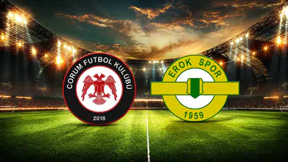 Esenler Erokspor-Çorumspor maçı saat kaçta, hangi kanalda, şifresiz mi, ilk 11'ler nasıl? TRT Spor canlı yayın bilgileri!