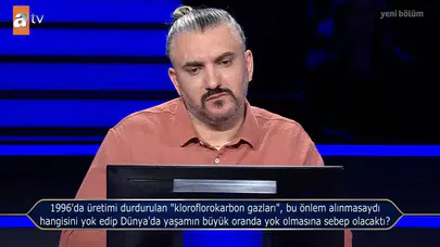 1996'da üretimi durdurulan 'kloroflorokarbon gazları', bu önlem alınmasaydı hangisini yok edip Dünya'da yaşamın büyük oranda yok olmasına sebep olacaktı?