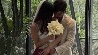 Nesrin Cavadzade’den şok nikah! Kendisinden 7 yaş küçük sevgilisiyle dünya evine girdi