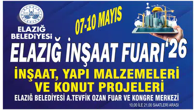 İnşaat ve emlak sektörü Elazığ'da bir araya geliyor!