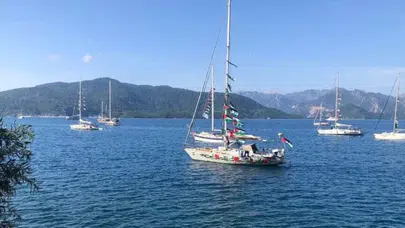 Akdeniz’de baskın, Marmaris’te karşılama! 38 tekne ve 300 Aktivist Türkiye’ye sığındı